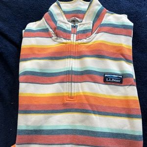 L. L. Bean half zip pullover sweater